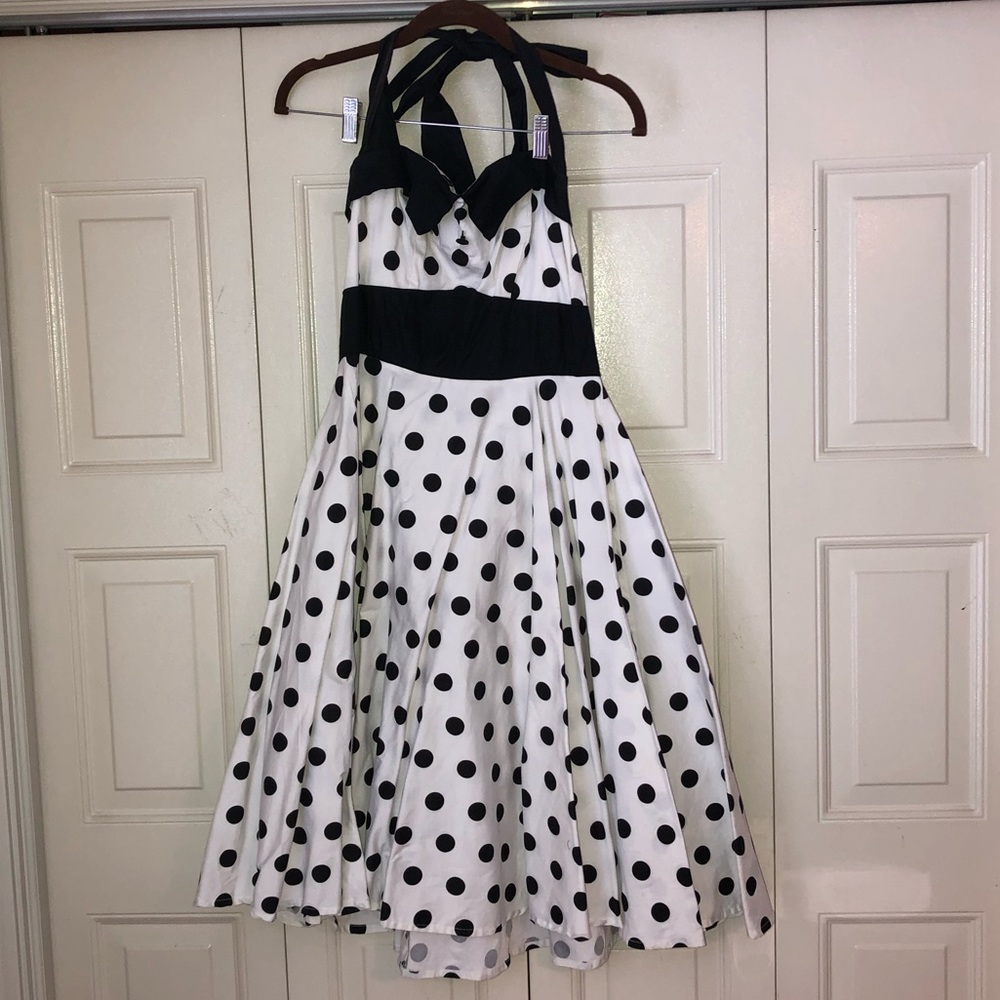 Hell Bunny polka dot dress